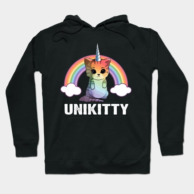 Unikitty design for Men _ Women Hoodie by Xizin Gao